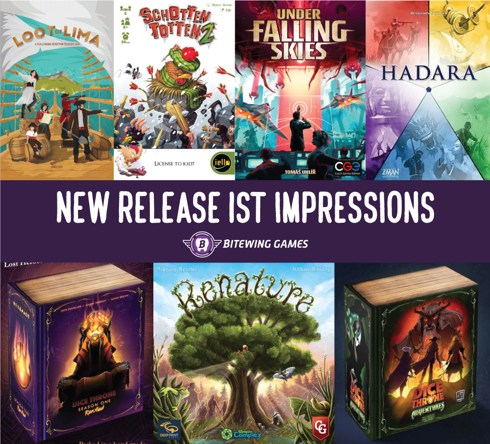 Candid Cardboard: New Release 1st Impressions (March 2021)