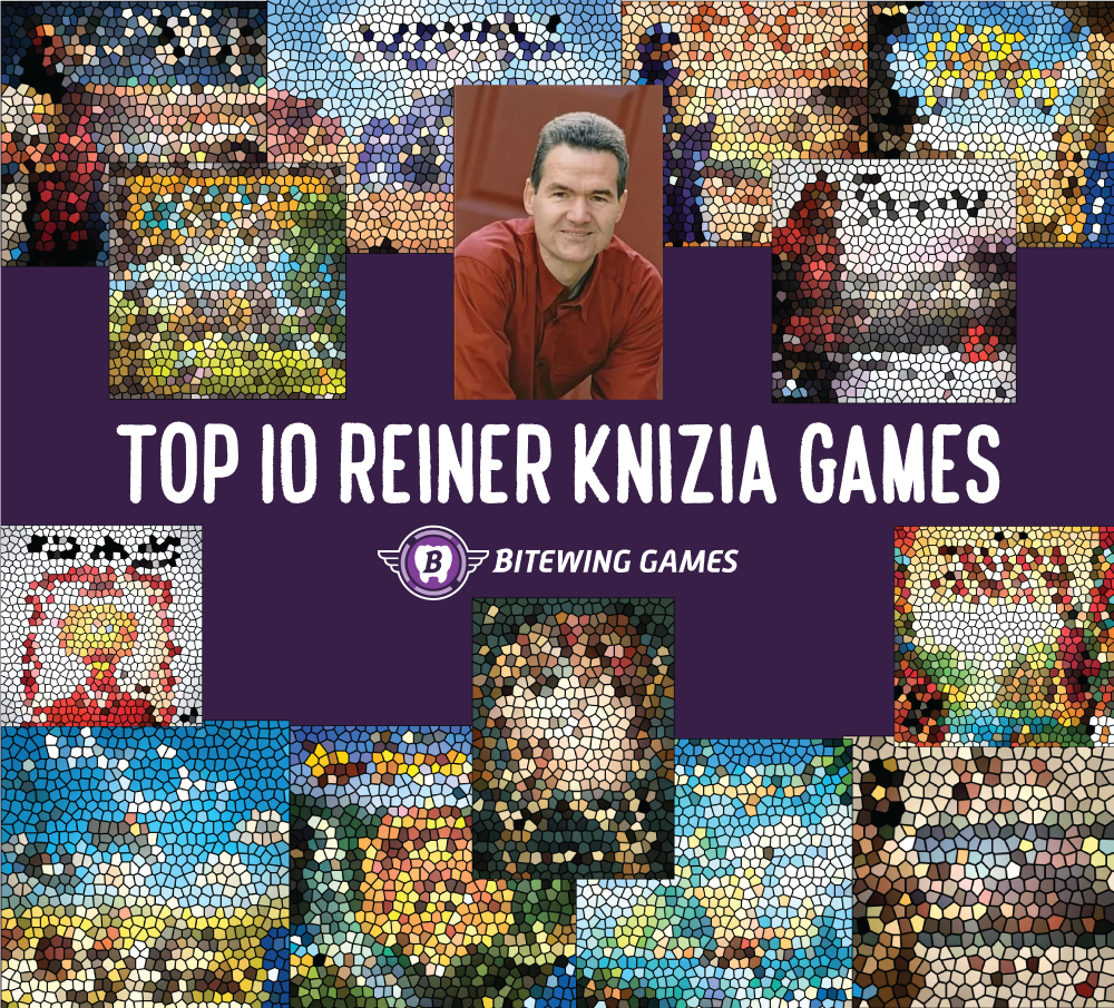 Top 10 Reiner Knizia Games