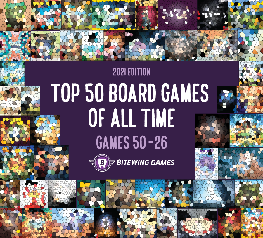 Top Board Games of All Time Games 50-26 - Bitewing Games