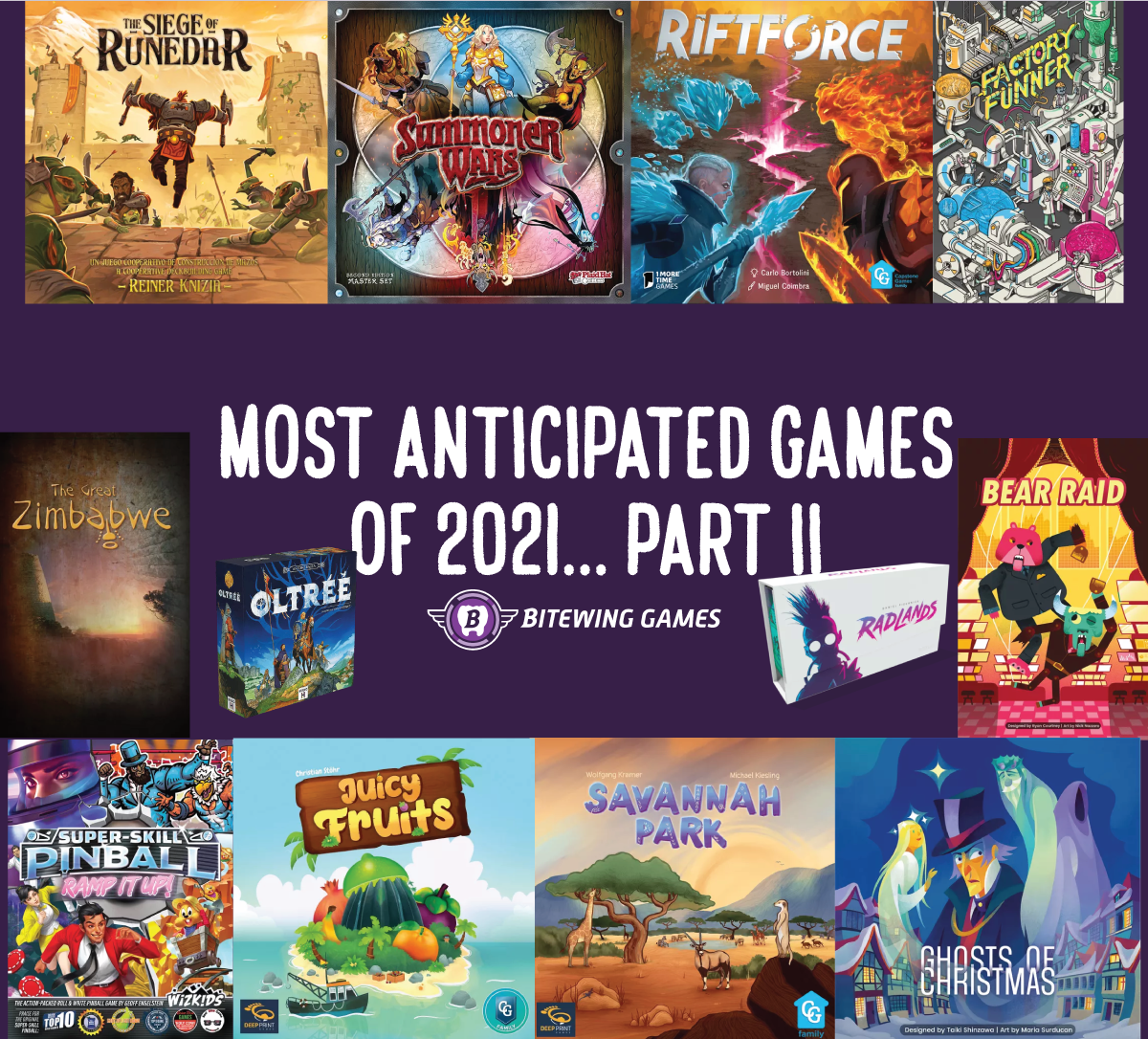 Most Anticipated Board Games of 2021 — Part II