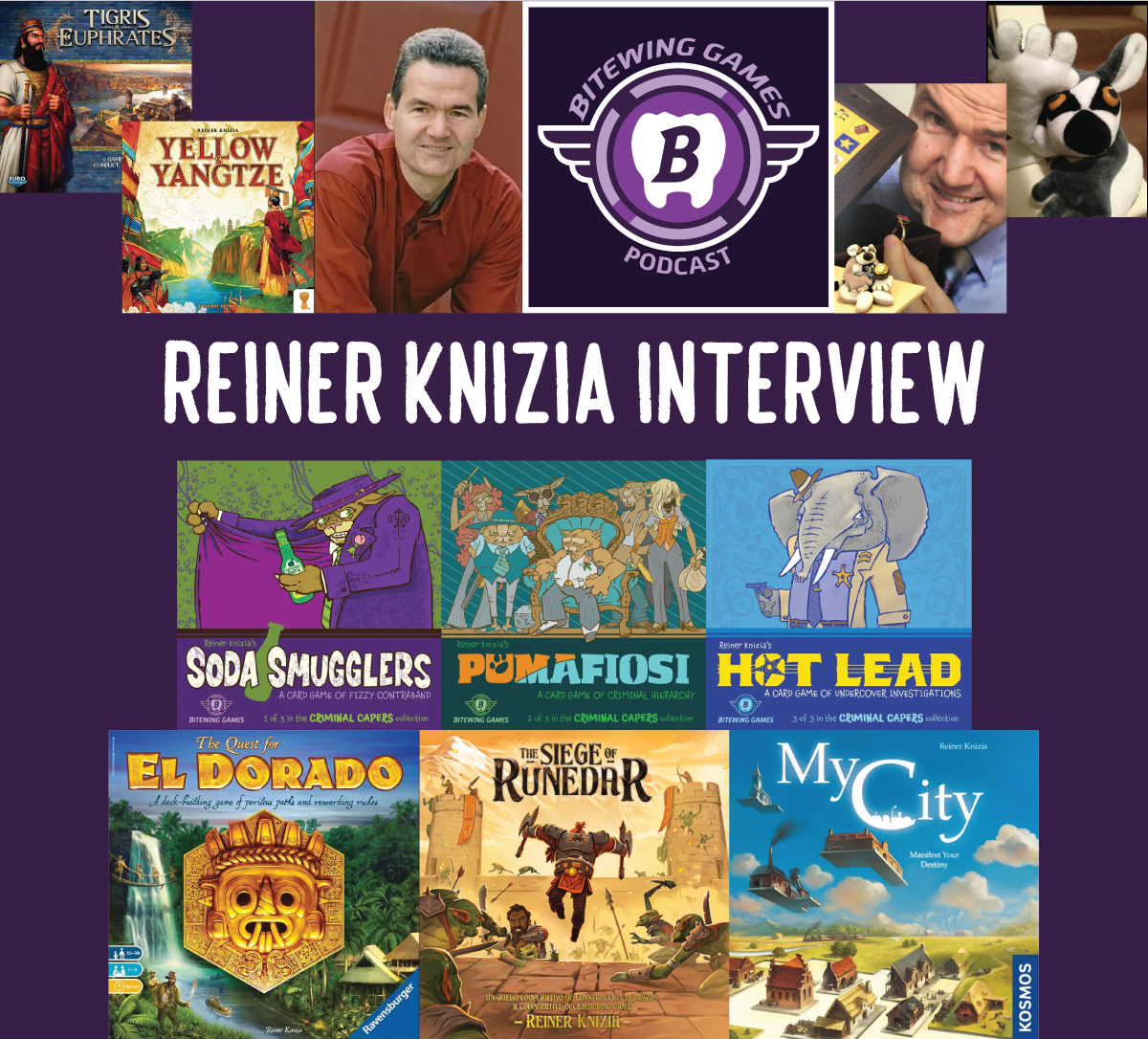 Reiner Knizia Interview—Podcast Exclusive