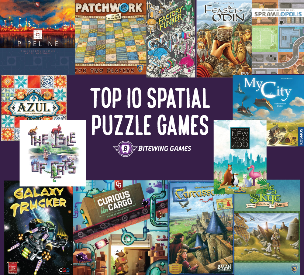 Top 10 Spatial Puzzle Games + A Bitewing Games Publication Reveal!