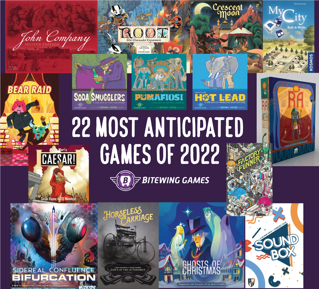 22 Most Anticipated Board Games of 2022