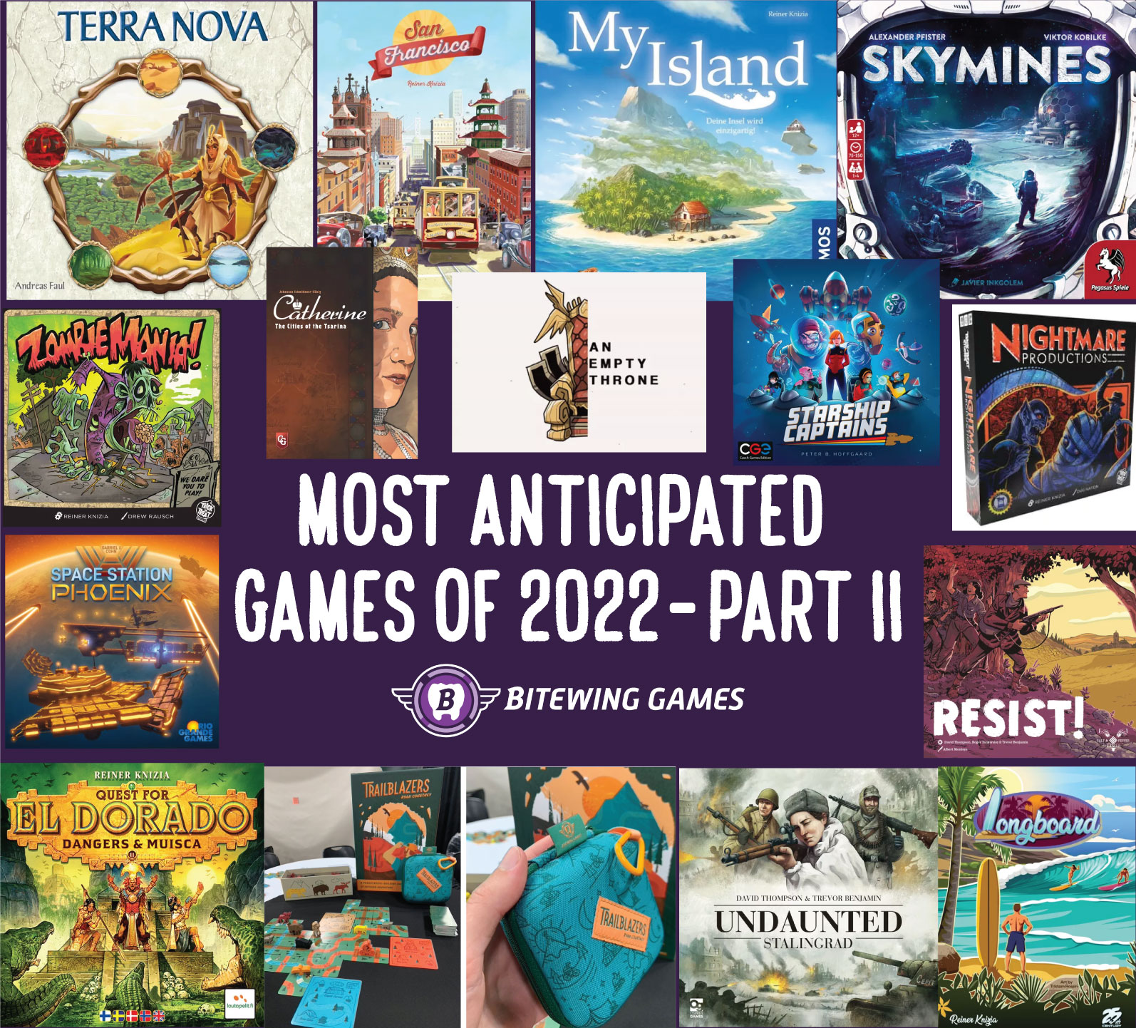 Most Anticipated Board Games of 2022, Part 2 - Bitewing Games