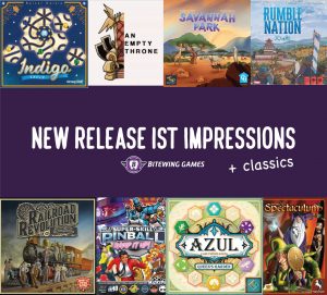 1st Impressions of Savannah Park, An Empty Throne, Azul: Queen’s Garden, Super Skill Pinball: Ramp It Up, and more!