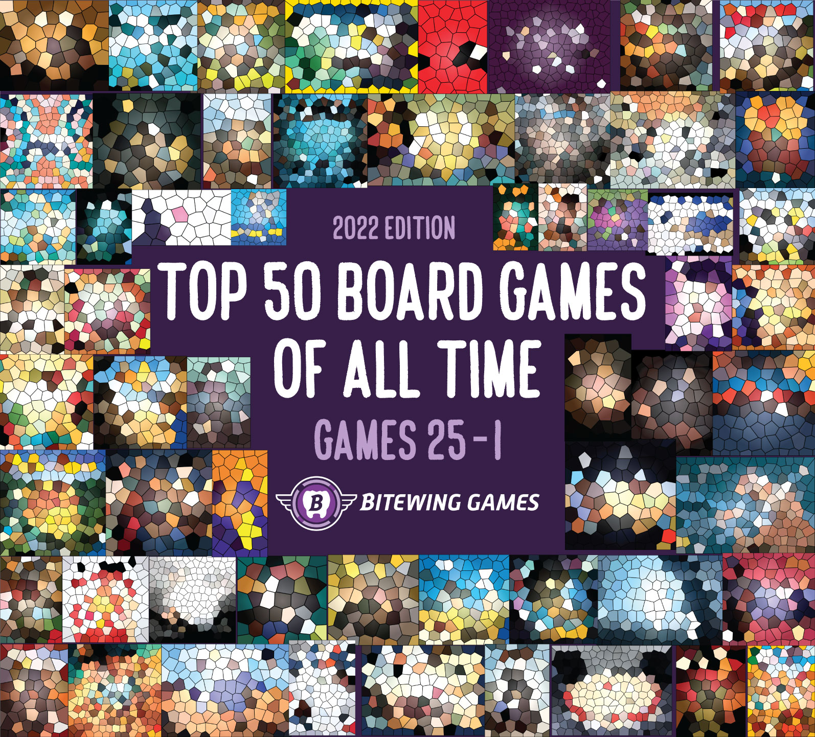Top 50 Board Games of All Time — 2022 Edition—Games 25-1