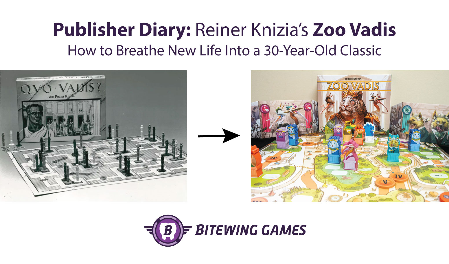 Publisher Diary: Reiner Knizia’s Zoo Vadis