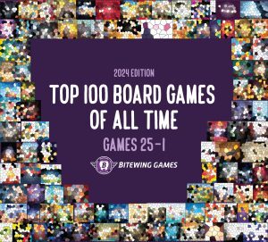 Read more about the article Top 100 Board Games of All Time, 2024 Edition — Games 25-1