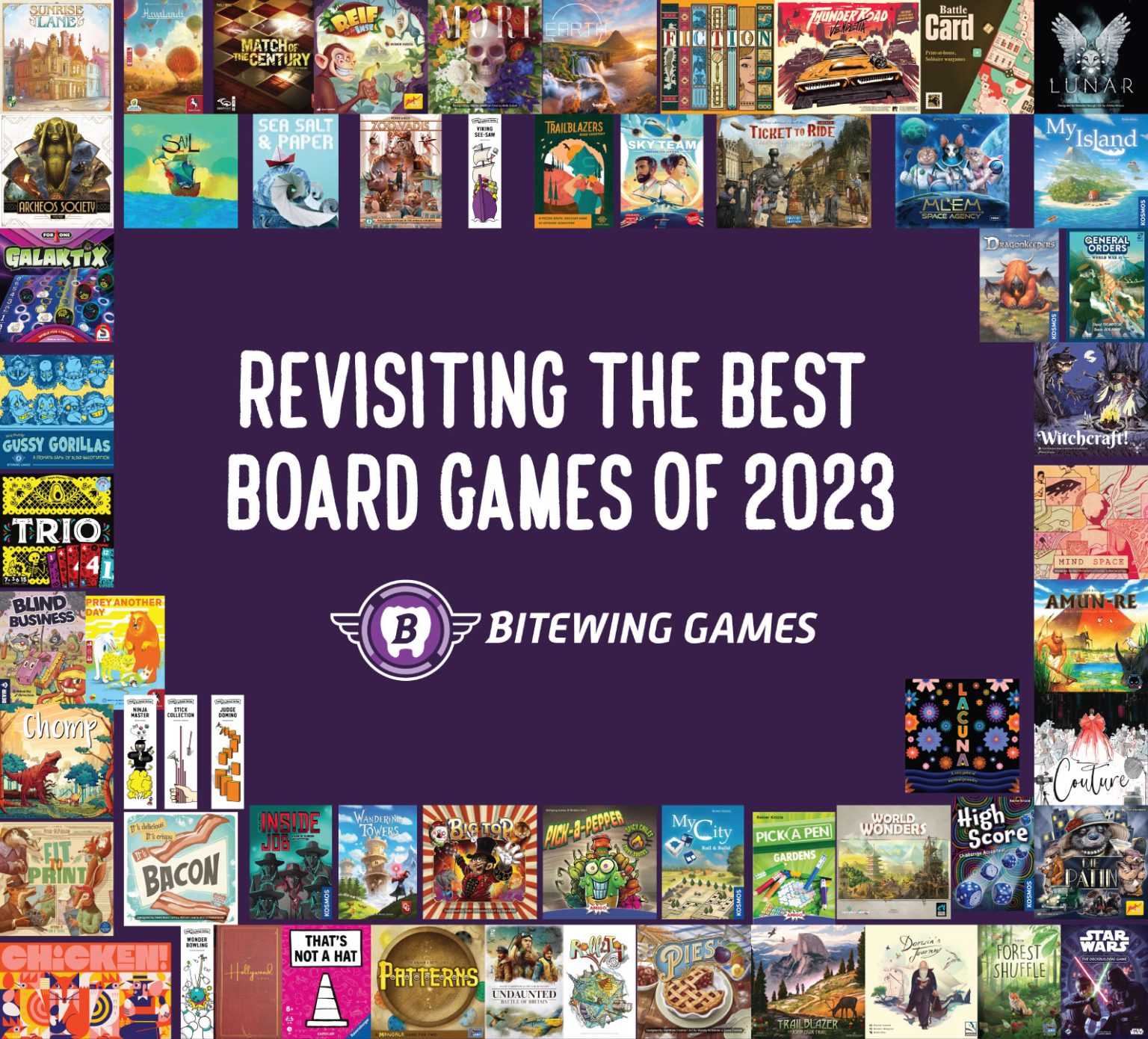 Revisiting the Best Board Games of 2023 - Bitewing Games